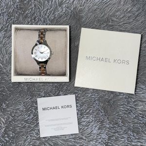 Authentic Michael Kors Two Tone Watch MK 3873